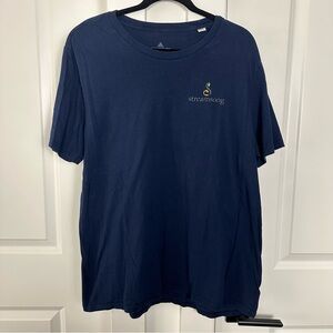 Men’s (XL) Streamsong X Adidas Amplifier Easy Fit Navy Blue Golf Resort T